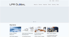 Desktop Screenshot of lprglobal.com